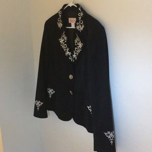 Panhandle Slim Embroidered Blazer